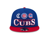 Chicago Cubs New Era 2 Tone Royal/Red Archive 9FIFTY Snapback Hat - Pro Jersey Sports