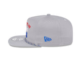 Chicago Cubs New Era Gray Vintage The Golfer Snapback Hat - Pro Jersey Sports