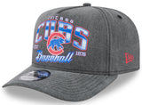 Chicago Cubs New Era Gray Washed 9FIFTY A-Frame Snapback Hat - Pro Jersey Sports