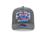 Chicago Cubs New Era Gray Washed 9FIFTY A-Frame Snapback Hat - Pro Jersey Sports