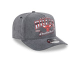 Chicago Bulls New Era Gray Washed 9FIFTY A-Frame Snapback Hat - Pro Jersey Sports