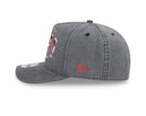 Chicago Bulls New Era Gray Washed 9FIFTY A-Frame Snapback Hat - Pro Jersey Sports
