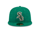 Men's Chicago White Sox New Era Kelly Green 2025 St. Patrick's Day Authentic Collection On-Field 59FIFTY Fitted Hat - Pro Jersey Sports