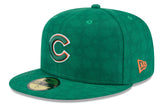Men's Chicago Cubs New Era Kelly Green 2025 St. Patrick's Day Authentic Collection On-Field 59FIFTY Fitted Hat - Pro Jersey Sports