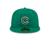 Men's Chicago Cubs New Era Kelly Green 2025 St. Patrick's Day Authentic Collection On-Field 59FIFTY Fitted Hat - Pro Jersey Sports