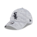 Chicago White Sox Gray 2025 Clubhouse New Era 39THIRTY Flex Hat - Pro Jersey Sports
