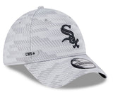 Chicago White Sox Gray 2025 Clubhouse New Era 39THIRTY Flex Hat - Pro Jersey Sports