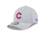 Chicago Cubs New Era Gray Clubhouse M-Crown 9FORTY Adjustable Hat - Pro Jersey Sports