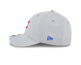 Chicago Cubs New Era Gray Clubhouse M-Crown 9FORTY Adjustable Hat - Pro Jersey Sports