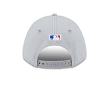 Chicago Cubs New Era Gray Clubhouse M-Crown 9FORTY Adjustable Hat - Pro Jersey Sports