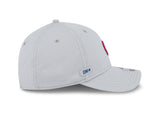Chicago Cubs New Era Gray Clubhouse M-Crown 9FORTY Adjustable Hat - Pro Jersey Sports