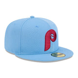 Philadelphia Phillies New Era Blue Alternate 2025 Clubhouse 59FIFTY Fitted Hat - Pro Jersey Sports