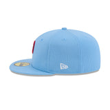 Philadelphia Phillies New Era Blue Alternate 2025 Clubhouse 59FIFTY Fitted Hat - Pro Jersey Sports