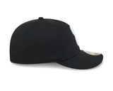 Chicago White Sox New Era Black 2025 Clubhouse Alternate 59FIFTY Low Profile Fitted Hat - Pro Jersey Sports
