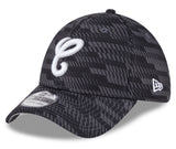 Chicago White Sox Black 2025 Clubhouse Alternate New Era 39THIRTY Flex Hat - Pro Jersey Sports