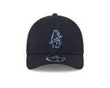 Chicago Cubs New Era Navy 2025 Clubhouse 1914 Alternate M-Crown 9FORTY Adjustable Hat - Pro Jersey Sports