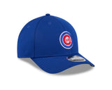 Chicago Cubs New Era Blue 2025 Clubhouse Bullseye Alternate M-Crown 9FORTY Adjustable Hat - Pro Jersey Sports