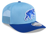Chicago Cubs New Era Blue 2025 Spring Training 9SEVENTY Trucker Hat - Pro Jersey Sports