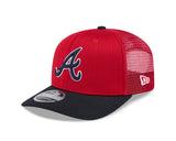 Atlanta Braves New Era Red/Navy 2025 Spring Training 9SEVENTY Trucker Hat - Pro Jersey Sports