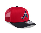 Atlanta Braves New Era Red/Navy 2025 Spring Training 9SEVENTY Trucker Hat - Pro Jersey Sports