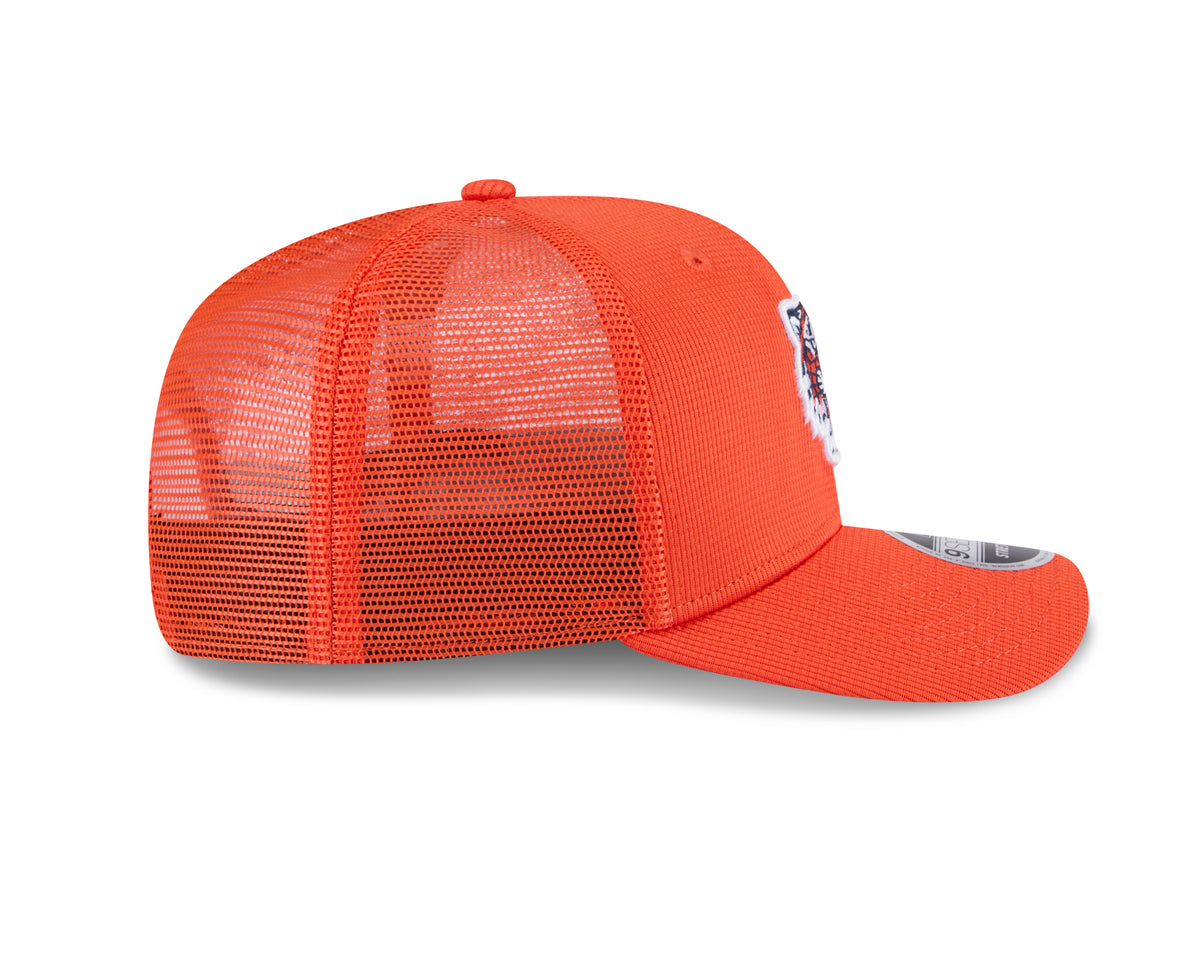 Detroit Tigers New Era Orange 2025 Spring Training 9SEVENTY Trucker Hat - Pro Jersey Sports