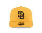 San Diego Padres New Era Yellow 2025 Spring Training 9SEVENTY Trucker Hat - Pro Jersey Sports