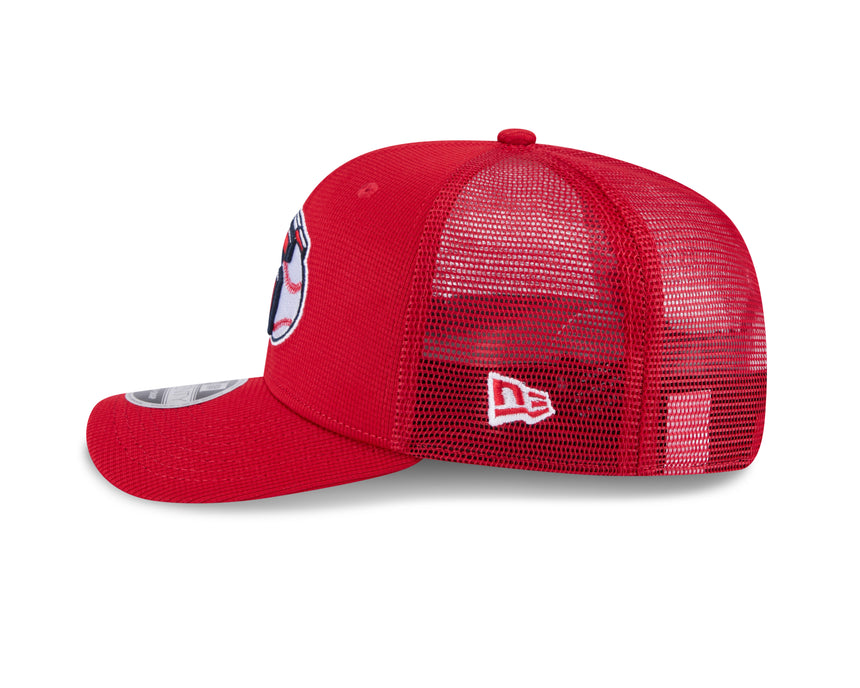 Cleveland Guardians New Era Red 2025 Spring Training 9SEVENTY Trucker Hat - Pro Jersey Sports