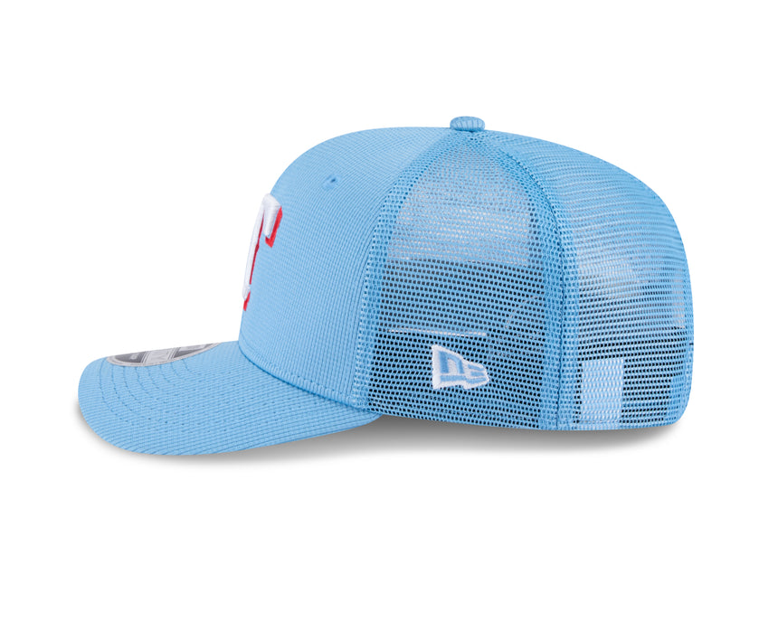 Texas Rangers New Era Blue 2025 Spring Training 9SEVENTY Trucker Hat - Pro Jersey Sports