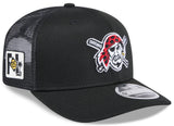 Pittsburgh Pirates New Era Black 2025 Spring Training 9SEVENTY Trucker Hat With Patch - Pro Jersey Sports