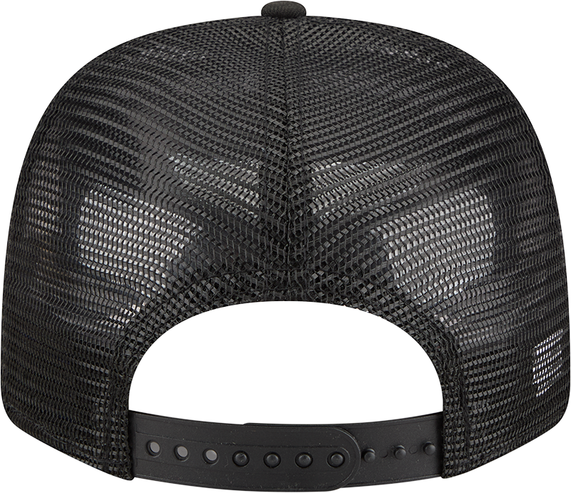 Chicago Bulls New Era Black 9SEVENTY Trucker Adjustable Hat