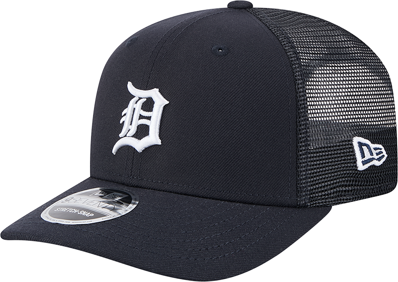 Detroit Tigers New Era Navy 9SEVENTY Trucker Adjustable Hat