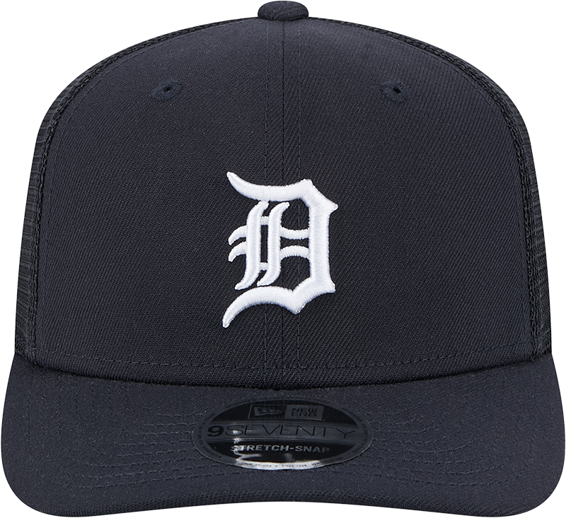 Detroit Tigers New Era Navy 9SEVENTY Trucker Adjustable Hat