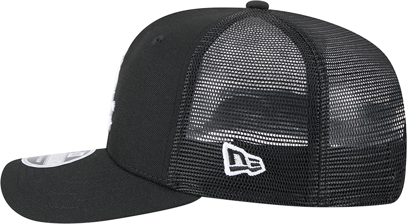 Chicago White Sox New Era Black 9SEVENTY Trucker Adjustable Hat