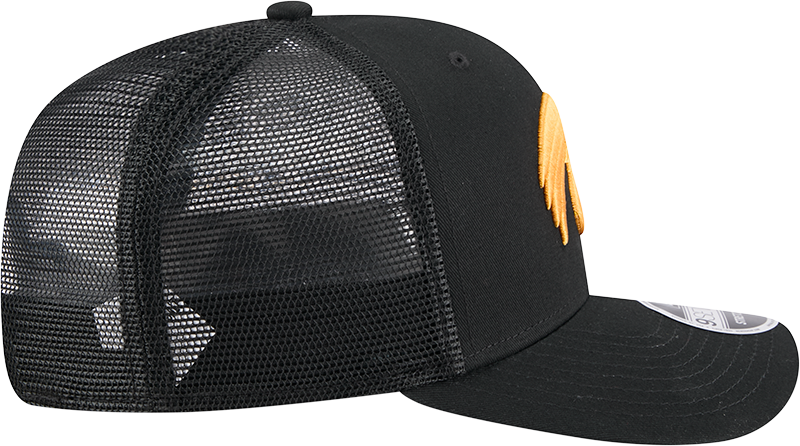 Men's Iowa Hawkeyes New Era Black New Era 9SEVENTY Trucker Hat