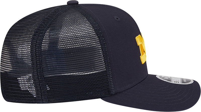 Men's Michigan Wolverines New Era Navy New Era 9SEVENTY Trucker Hat