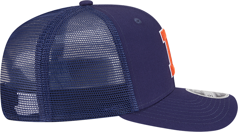 Men's Illinois Fighting Illini New Era Navy New Era 9SEVENTY Trucker Hat