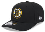 Boston Bruins Black New Era 9SEVENTY Adjustable Hat - Pro Jersey Sports