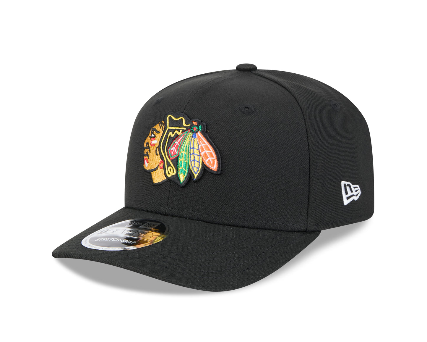 Men's Chicago Blackhawks New Era Black 9SEVENTY Hat