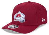 Men's Colorado Avalanche Maroon New Era 9SEVENTY Adjustable Hat - Pro Jersey Sports