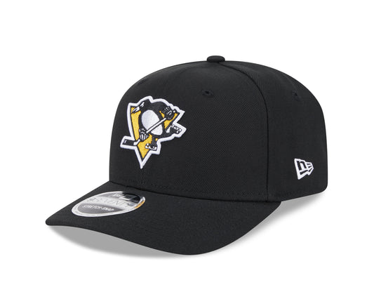 Men's Pittsburgh Penguins Black New Era 9SEVENTY Adjustable Hat