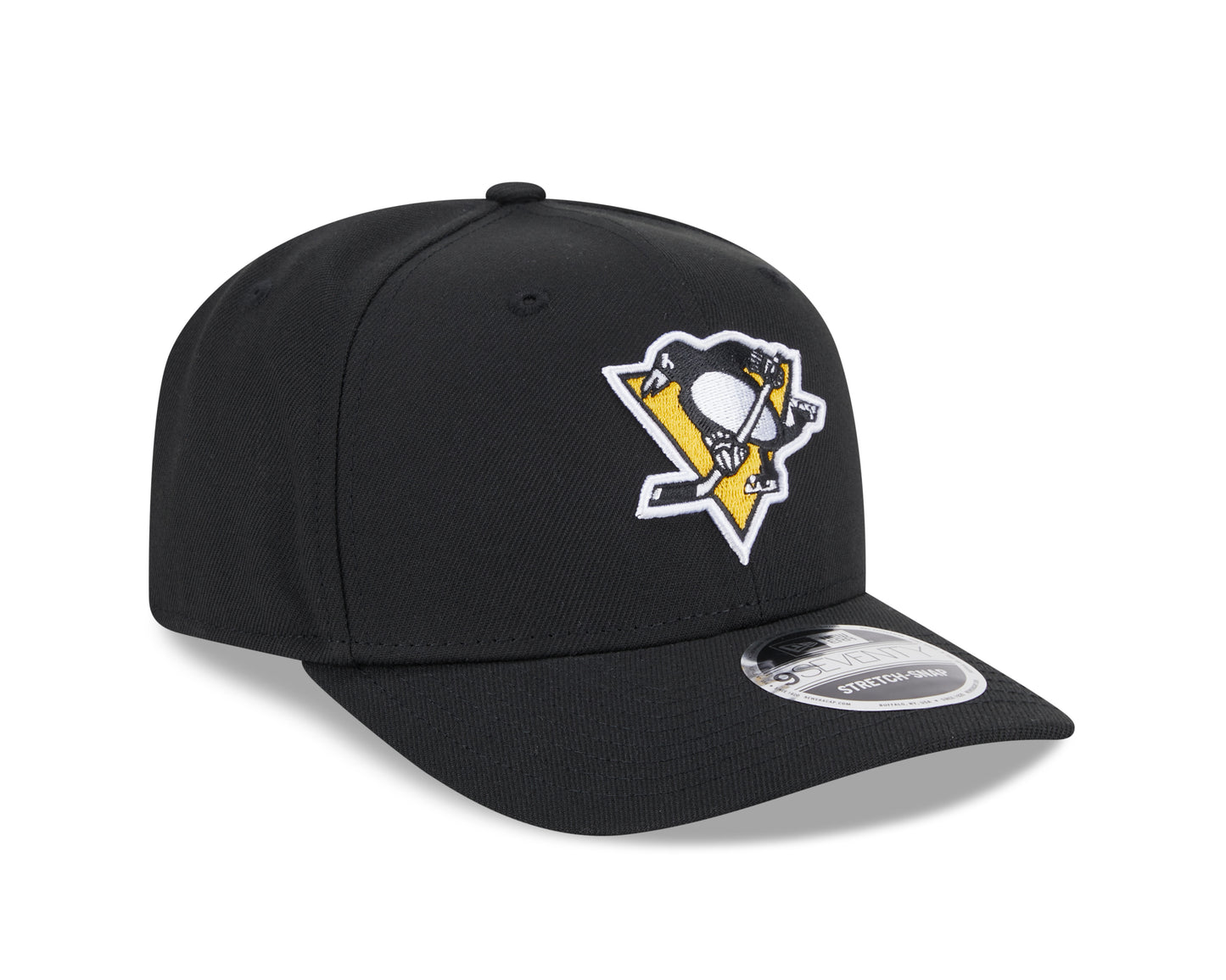 Men's Pittsburgh Penguins Black New Era 9SEVENTY Adjustable Hat