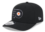 Men's Philadelphia Flyers Black New Era 9SEVENTY Adjustable Hat - Pro Jersey Sports