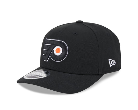 Men's Philadelphia Flyers Black New Era 9SEVENTY Adjustable Hat