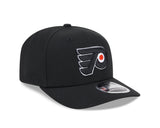 Men's Philadelphia Flyers Black New Era 9SEVENTY Adjustable Hat - Pro Jersey Sports