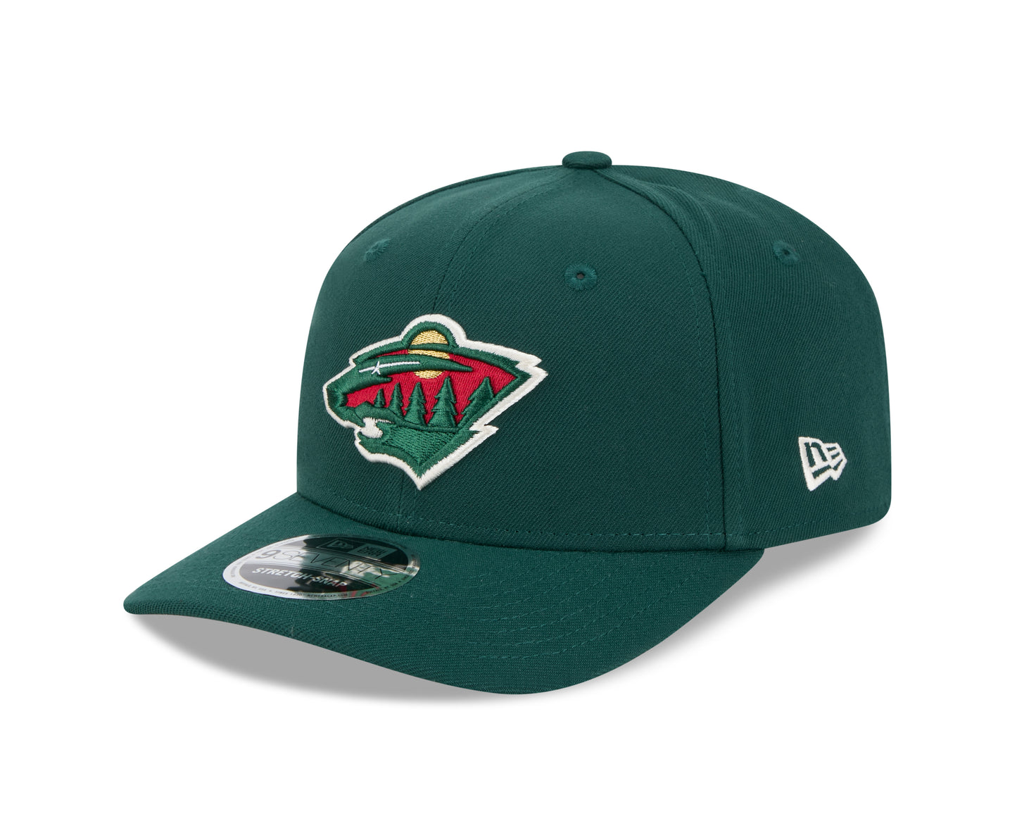 Men's Minnesota Wild Green New Era 9SEVENTY Adjustable Hat