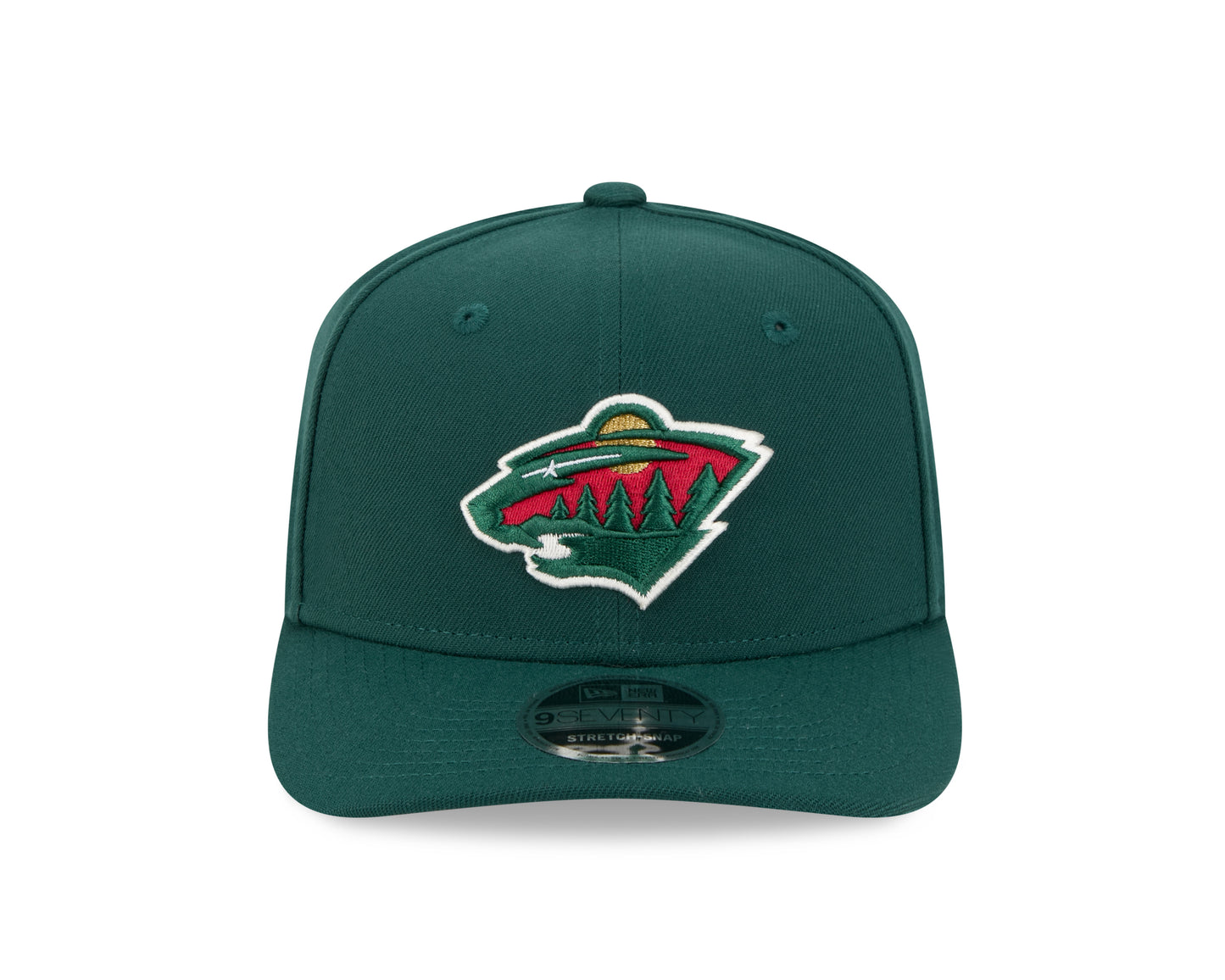 Men's Minnesota Wild Green New Era 9SEVENTY Adjustable Hat