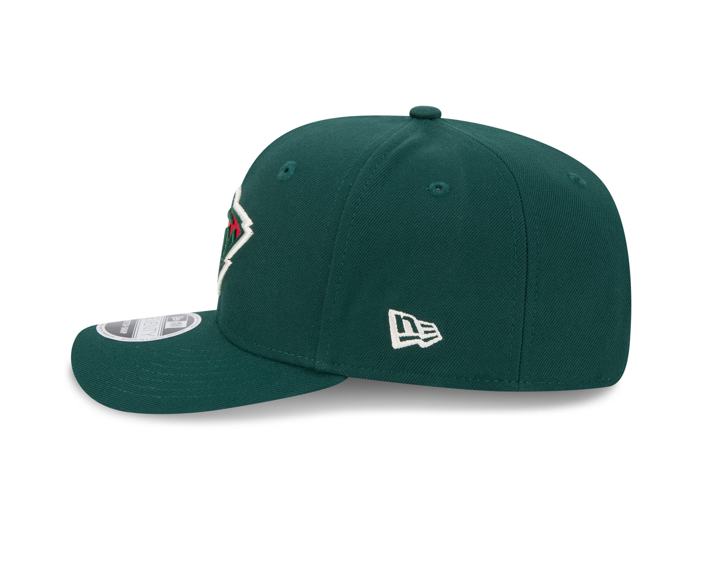 Men's Minnesota Wild Green New Era 9SEVENTY Adjustable Hat