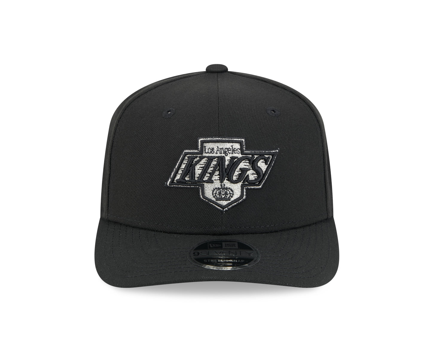 Men's Los Angeles Kings Black New Era 9SEVENTY Adjustable Hat