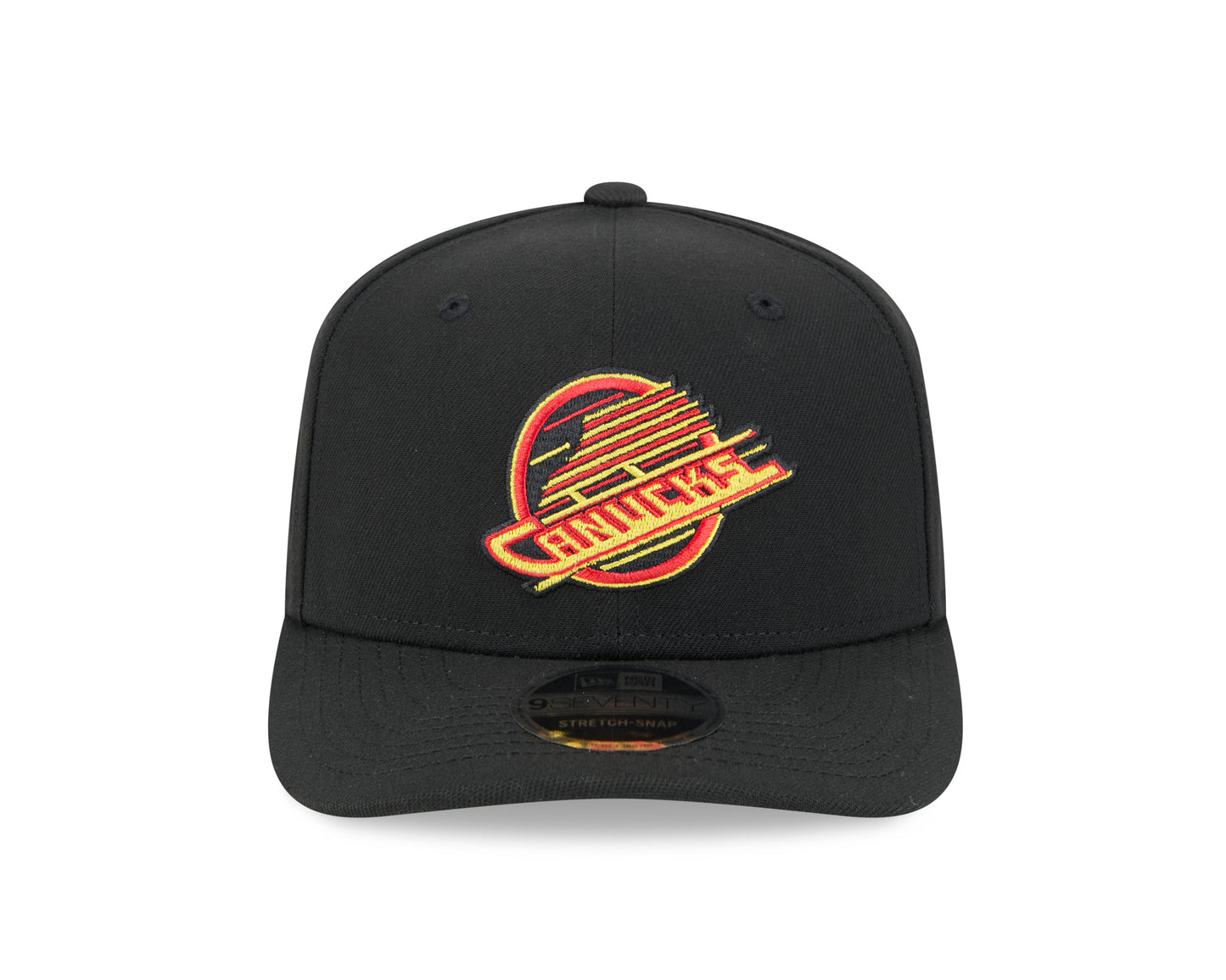 Men's Vancouver Canucks Skate Black New Era 9SEVENTY Adjustable Hat