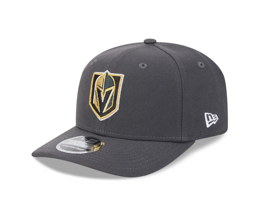 Men's Vegas Golden Knights Gray New Era 9SEVENTY Adjustable Hat